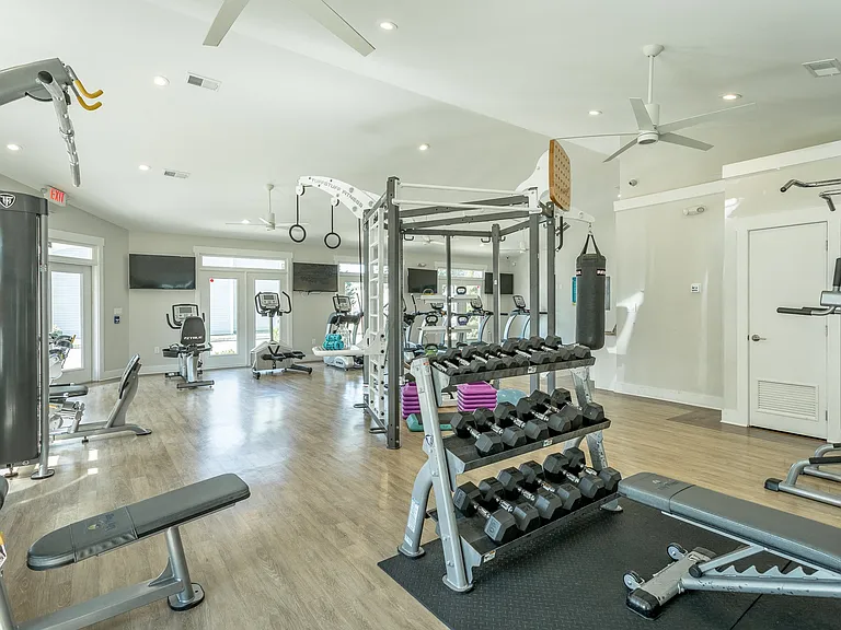 Fitness Center at Hawthorne at Lily Flagg in Huntsville, AL