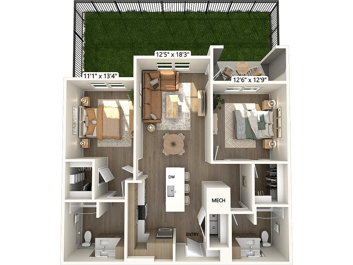 Floor plan B3-Finish2-1103-335