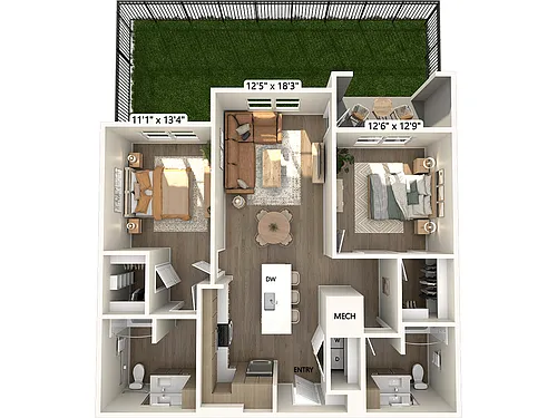 Floor plan B3-Finish2-1103-335