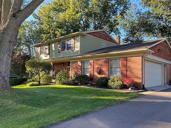 Front Elevation with Driveway