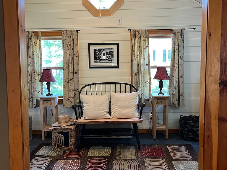 Front entryway.