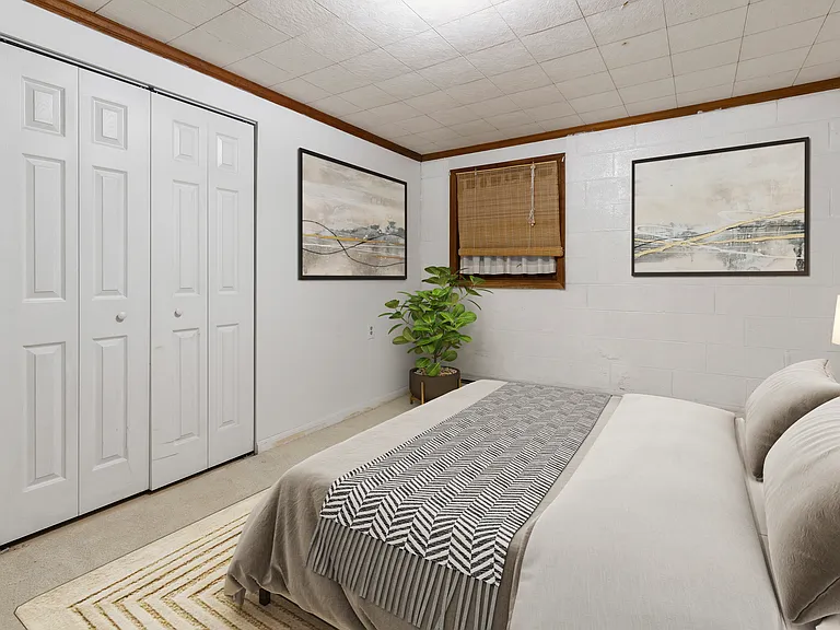 Bedroom 2 (largest, Virtually staged).