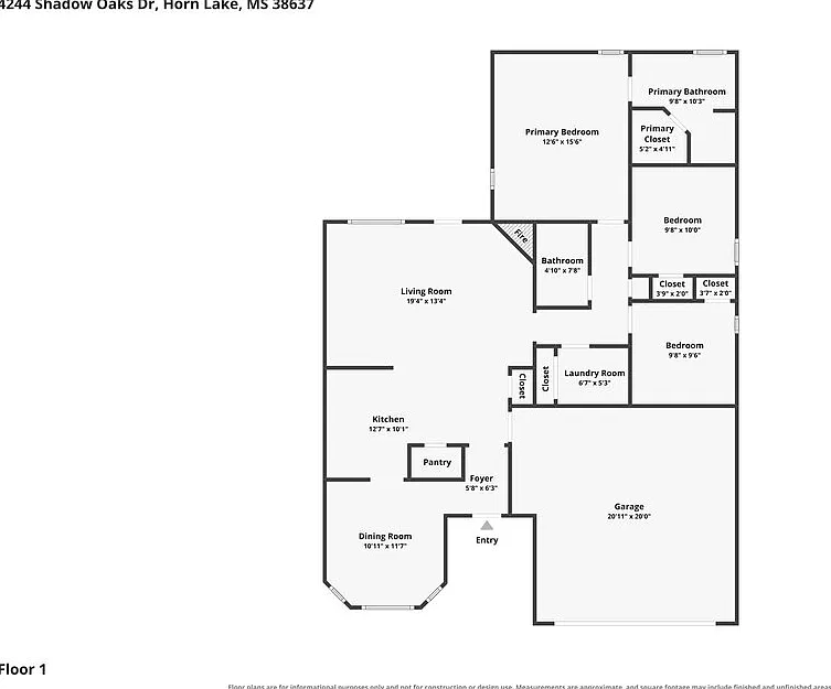 3 bed, 2.0 bath, 1449 sqft, $1,845 — Photo 2
