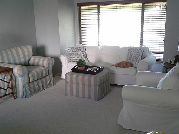 Front room, with pond view