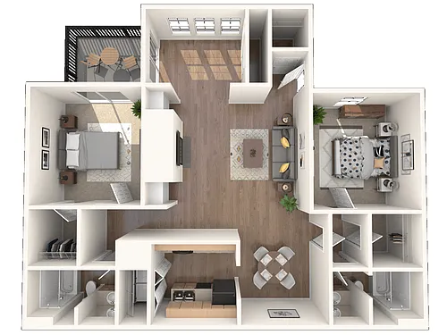 Floor plan Biscayne