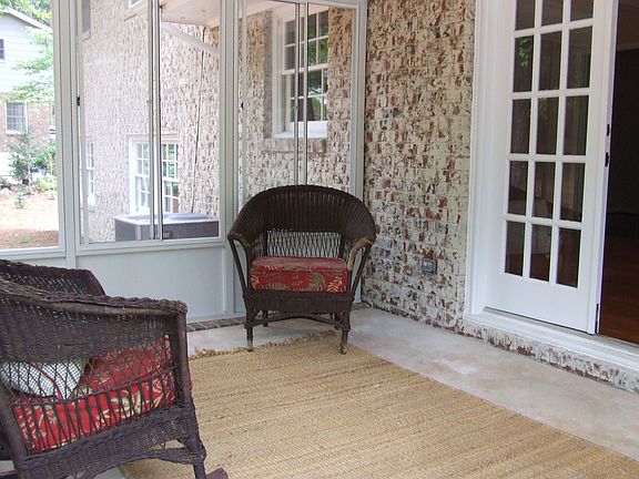 Sunroom plus large patio