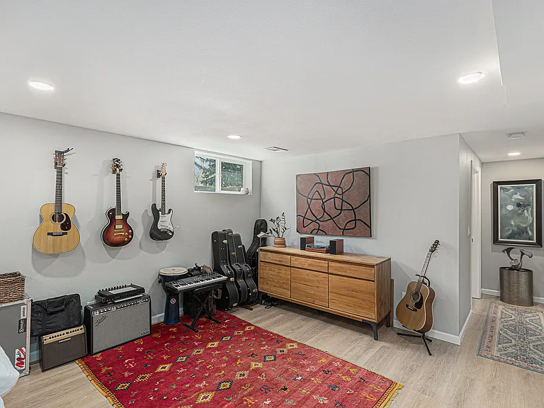 Basement living room