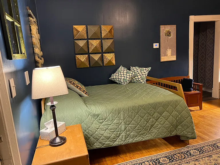 Bed in the main room