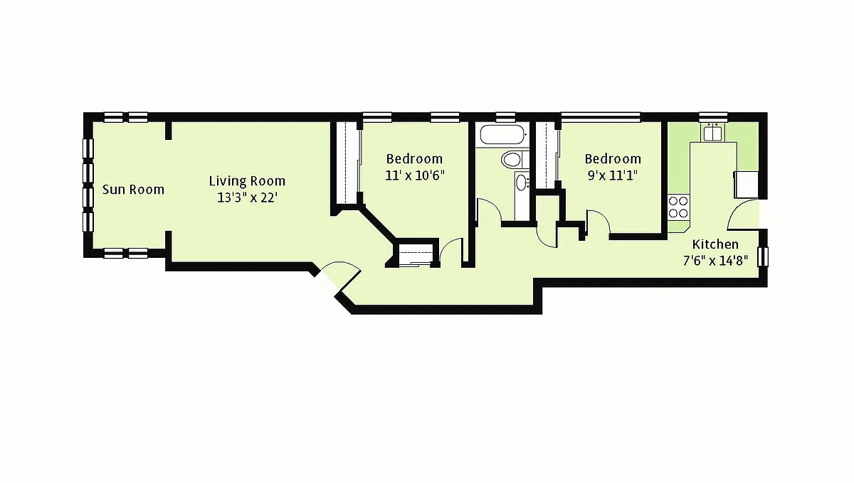 Floor plan 540c2bC