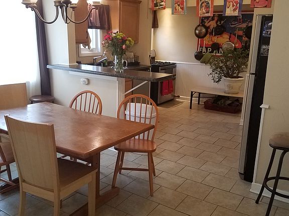 Expansive eat in kitchen with large pantry and walk in closet
