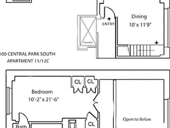 2nd image of 100 Central Park S #1112C