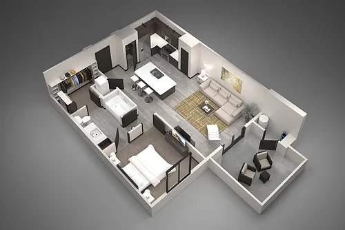 Floor plan 1A
