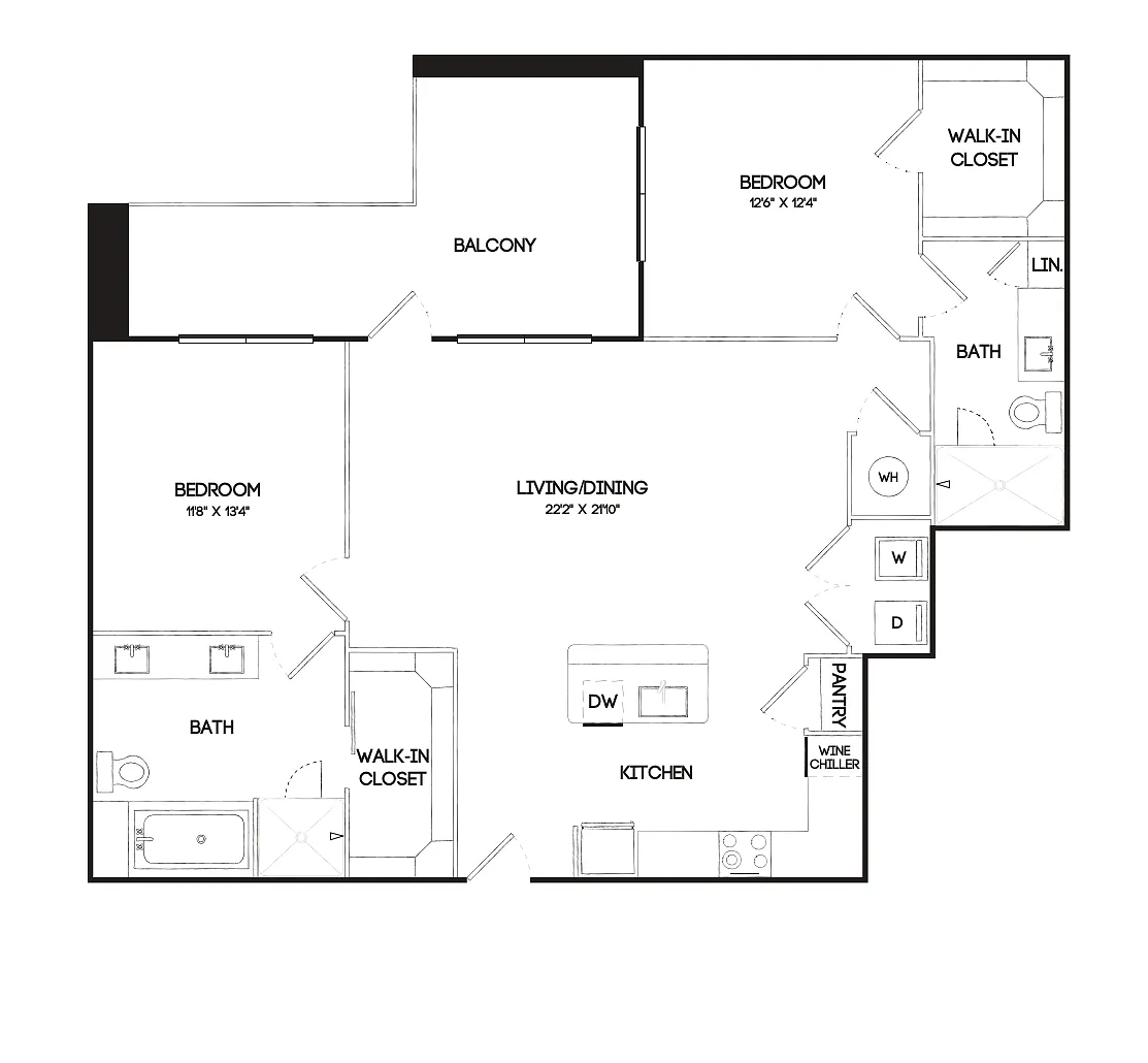 Floor plan B4B