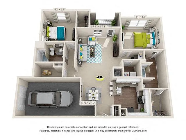 Floor plan The Vestavia