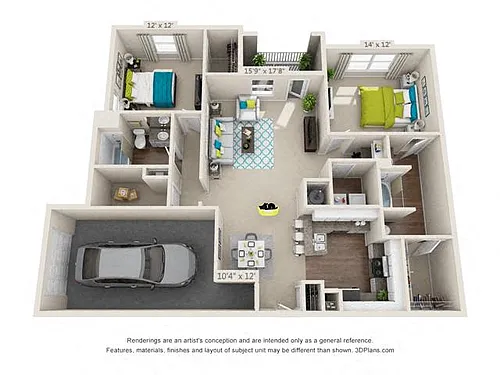 Floor plan The Vestavia