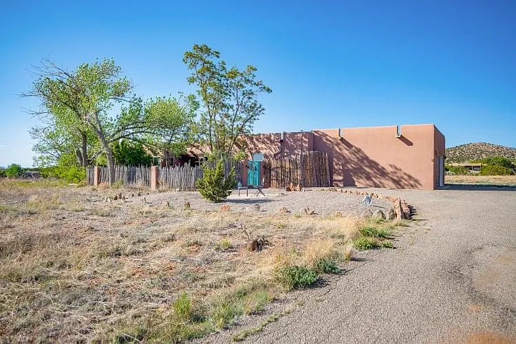 Driveway and front of house