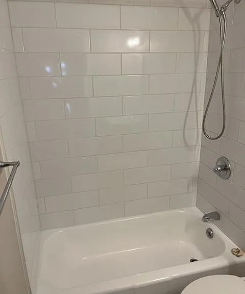Hand held shower head for easy cleaning