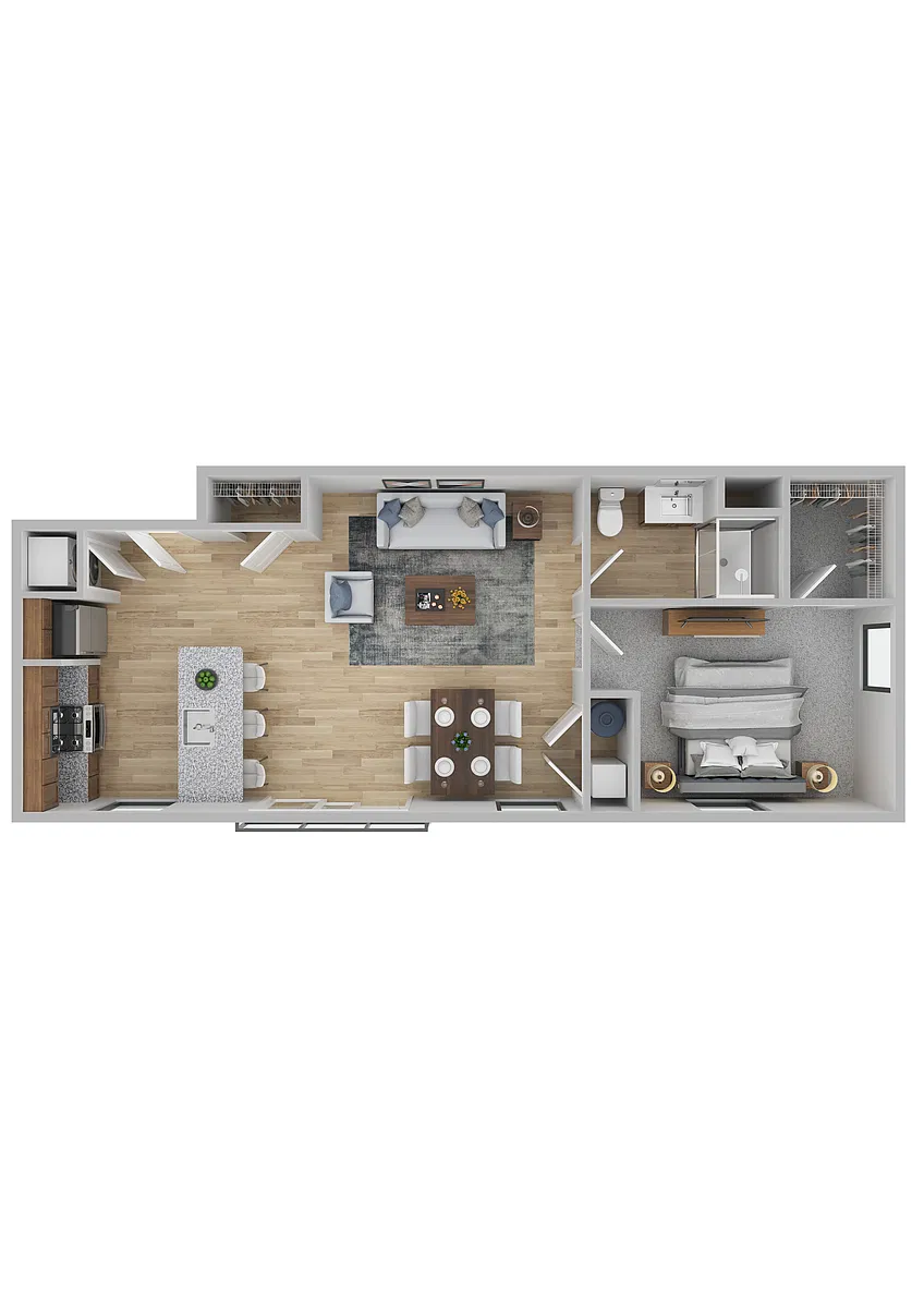 Floor plan 740
