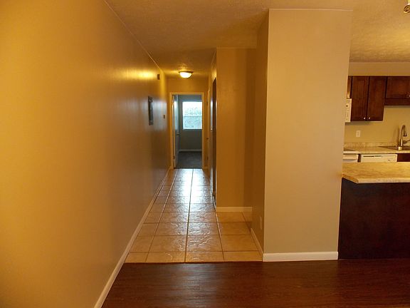 Looking towards one of the bedrooms/baths