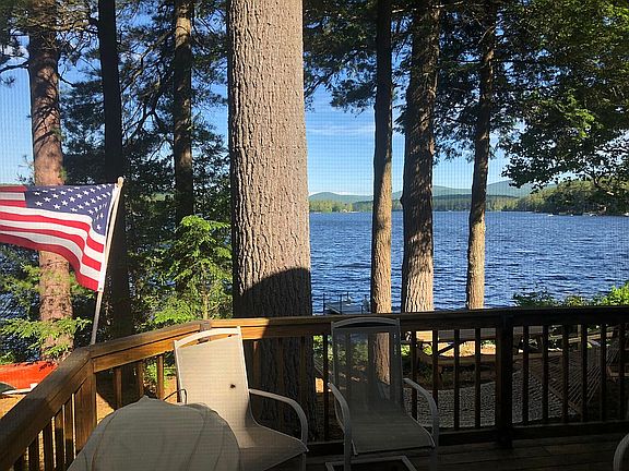 clear view from the deck