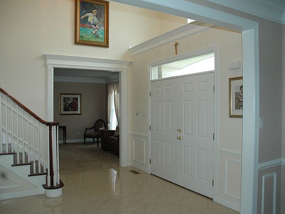 Foyer w/ Marble Floors