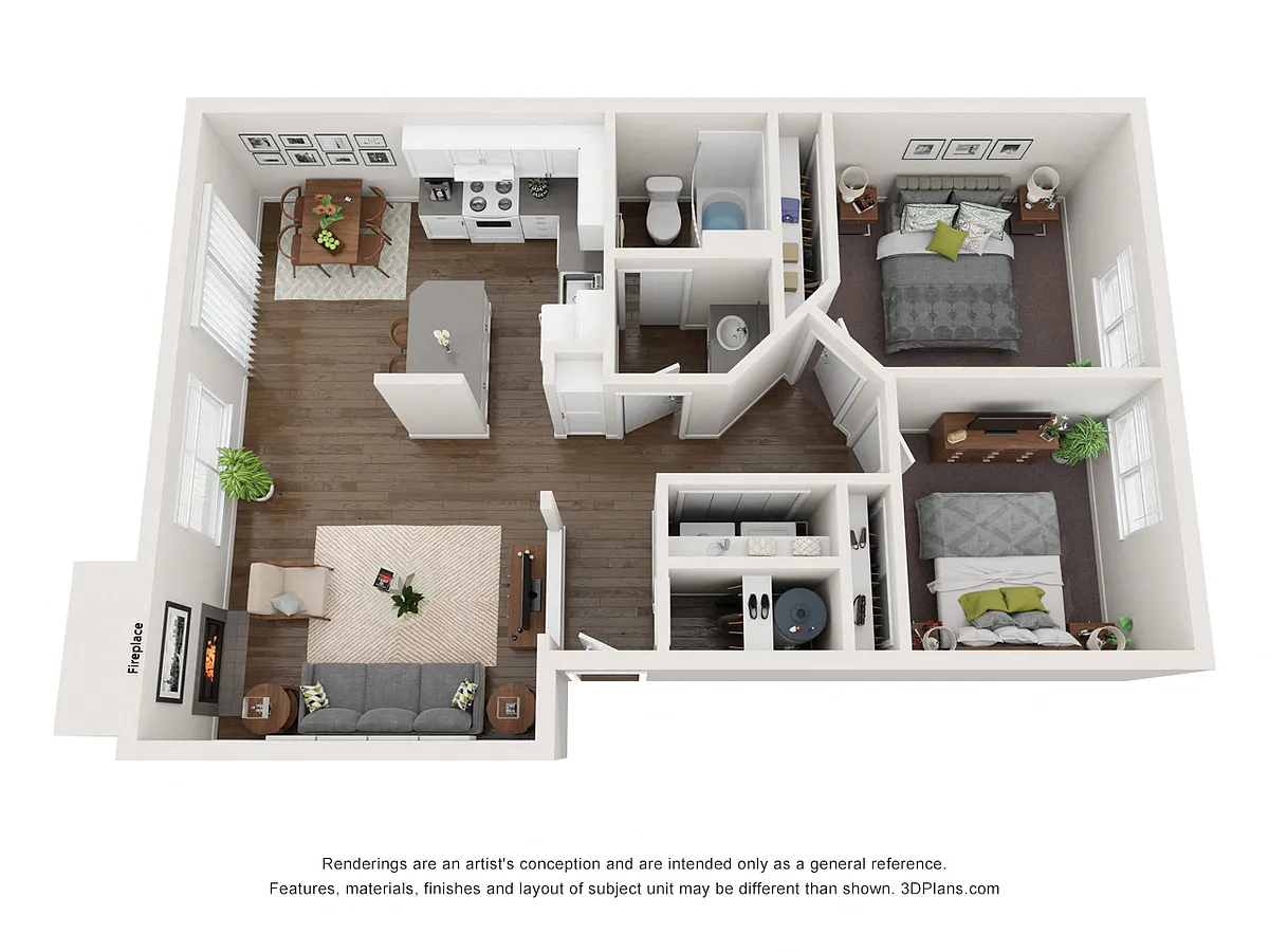 Floor plan Trails End Renovated