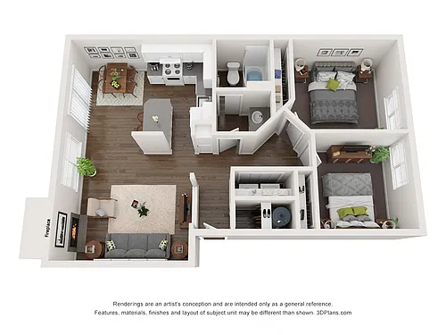 Floor plan Trails End Renovated