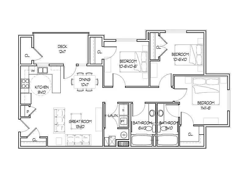 Floor plan Uinta