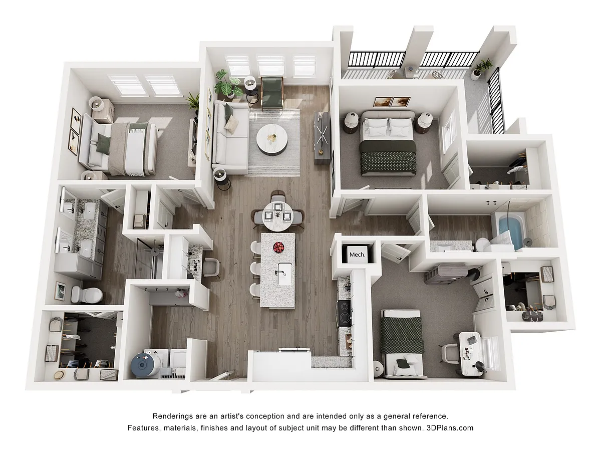 Floor plan C1