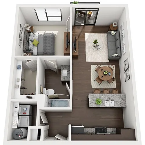 Floor plan 1-A