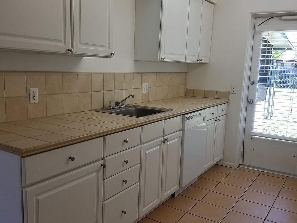 Half of kitchen