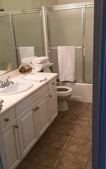 Renters: Private Bath; Toilet is new by Kohler and Bath/Shower Fixtures updated 1 year ago.