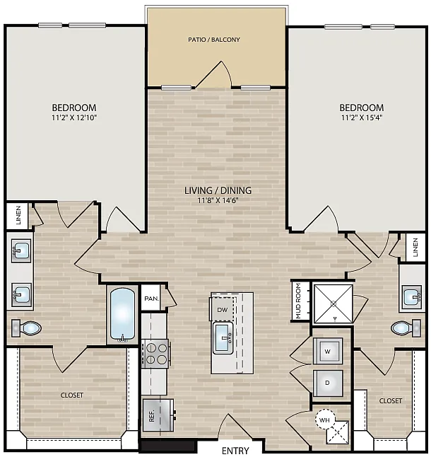 Floor plan B3