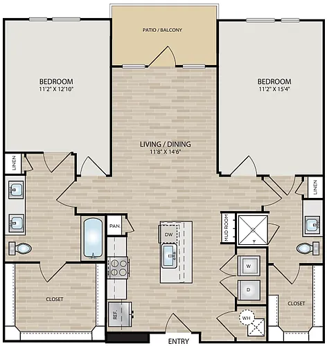 Floor plan B3