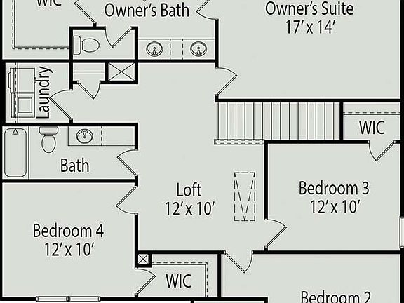 The McGinnis C - 2nd floor with options