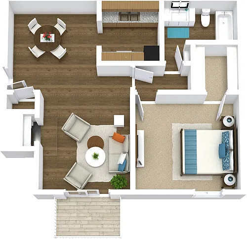 Floor plan A1F