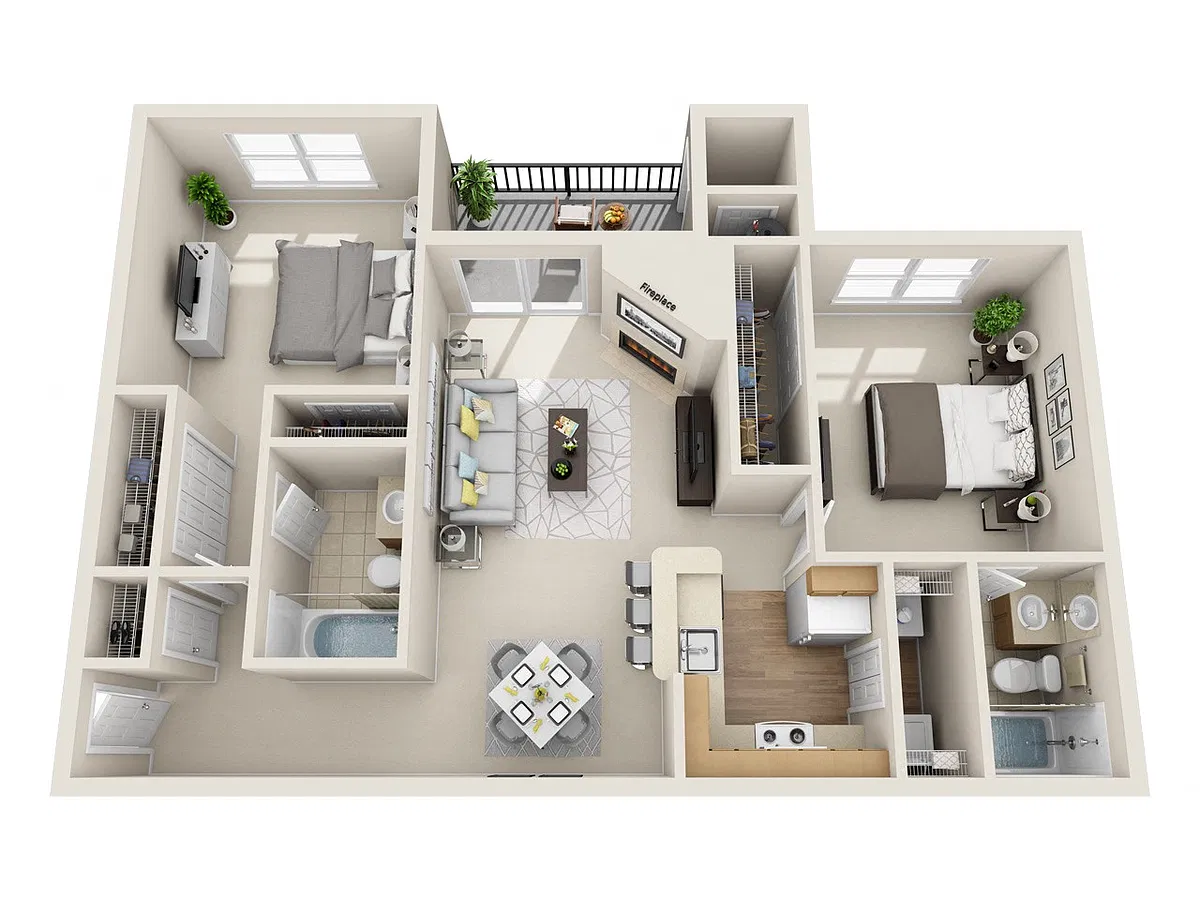 Floor plan The Westlake