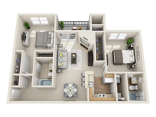 Floor plan The Westlake