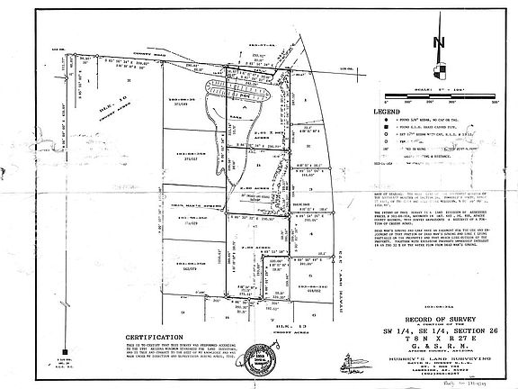 Property is parcel B.