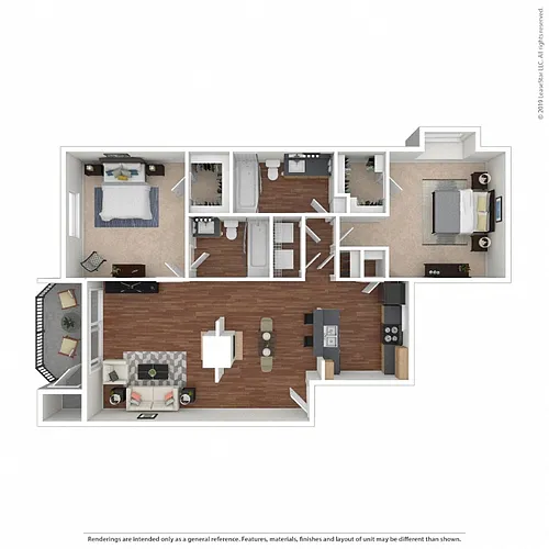 Floor plan Bald Eagle
