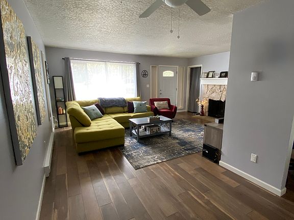 Living room and bonus area