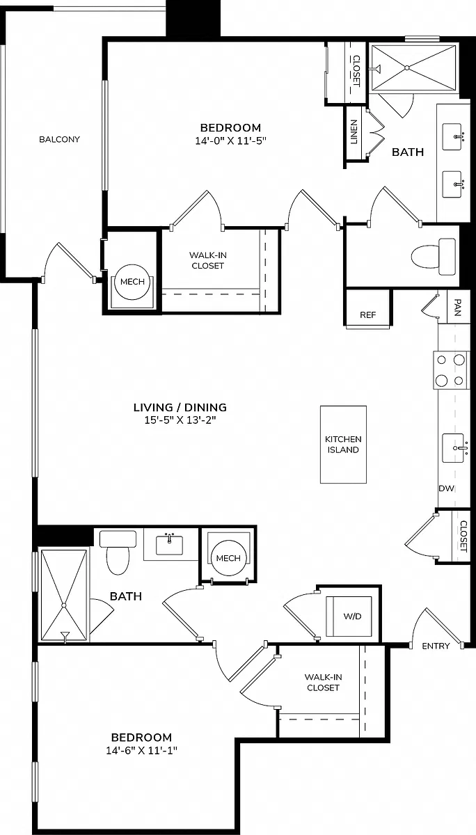 Floor plan B3