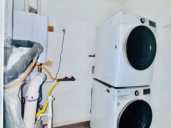 In unit laundry