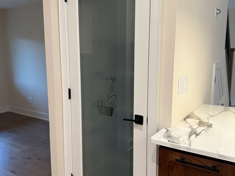 second pantry, all new hot water heater