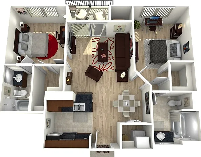Da Vinci Floorplan Diagram