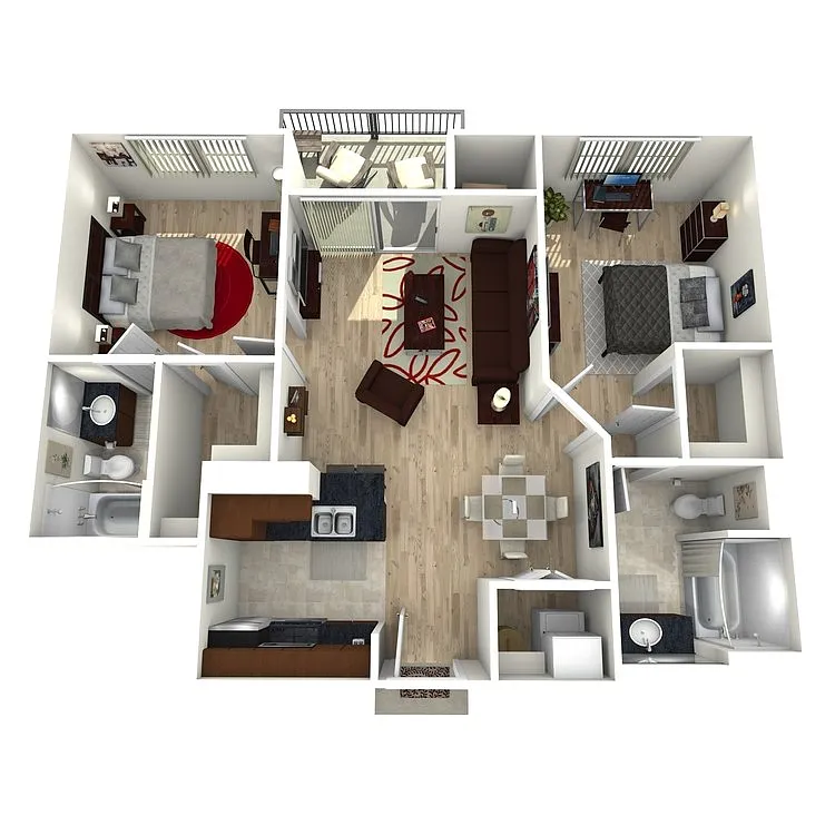 Floor plan Da Vinci