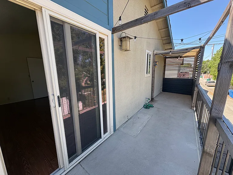 Private balcony