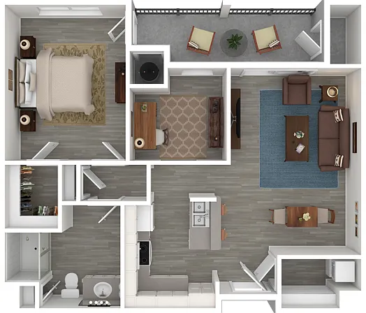 A3| 1x1 | 835 sq ft A3| 1x1 | 835 sq ft