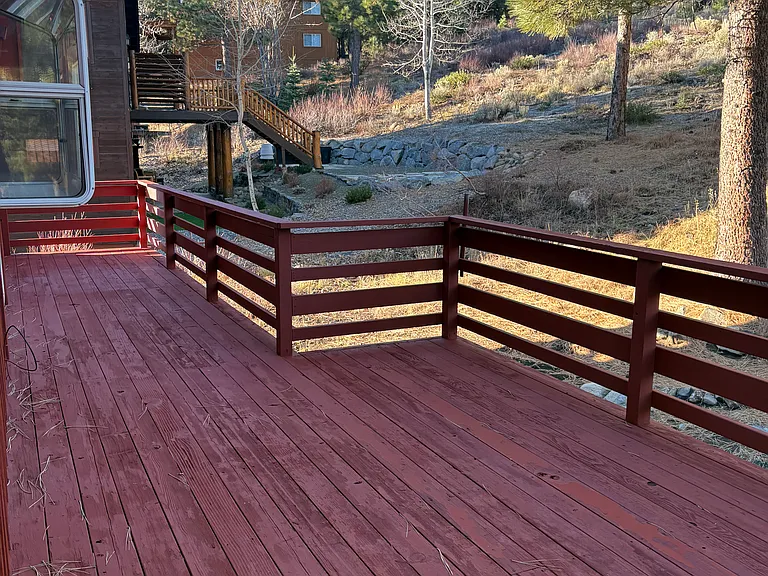 Back deck
