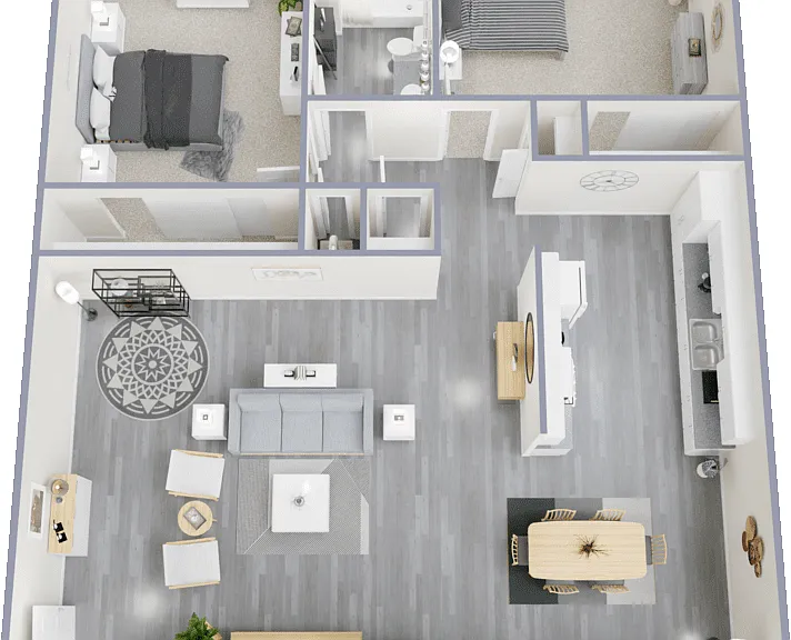 Plan C Floorplan Diagram